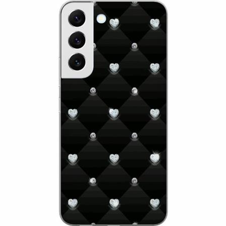Samsung Galaxy S22+ 5g Mjukt Skal - Bling Heart