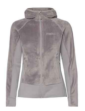 Rotwand Hooded Fz W Sweatshirts & Hoodies Fleeces & Midlayers Grå Jack Wolfskin