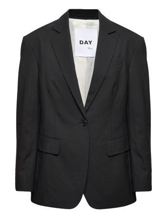Allen - Elegant Wool Blazers Single Breasted Blazers Musta Day Birger Et Mikkelsen