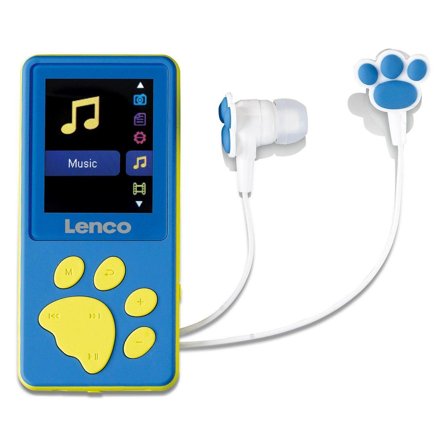 Lenco Mp3/Mp4 Player 8 Gb Blue
