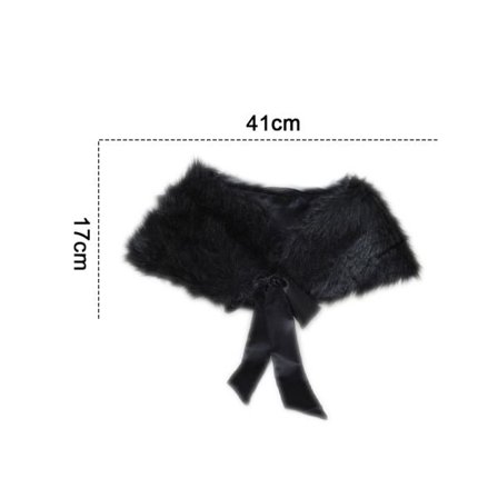 IC Blomsterflickor Wrap Cape Bröllop Brudtärna Tippet Stole