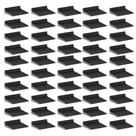 Pakke med 50 selvklæbende dørkanter forsegler dør vejrafisolering lydisolering