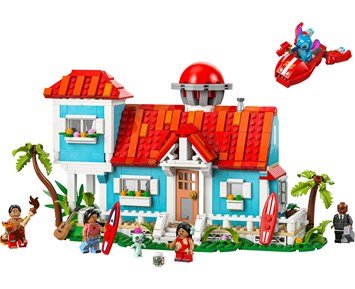 LEGO Disney Classic Lilo och Stitch – strandhus 43268