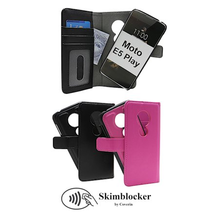 Skimblocker Magnet Wallet Motorola Moto E5 Play