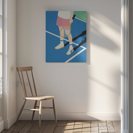 2nd Champion Canvastavla 30x40 cm