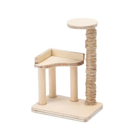 1: 12 Dukkehus Mini kattleksaksinredning kattklätterställ