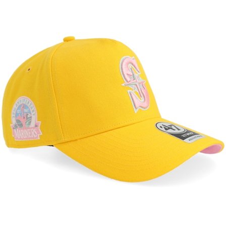 47 Brand - MLB Gul adjustable Caps - Hatstore Exclusive x Seattle Mariners D Yellow Gold A-Frame Adjustable @ Hatstore