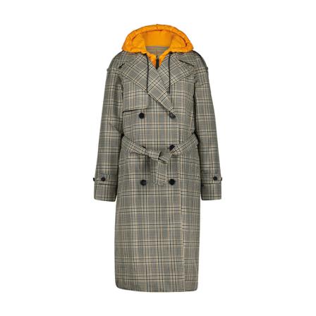 Mackage, Belt Coat Grijs, Dames, Maat:L