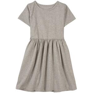 A Happy Brand Grey Melange Dress 134/140 cm - Dresses - 134/140 cm - Grey - Mädchen