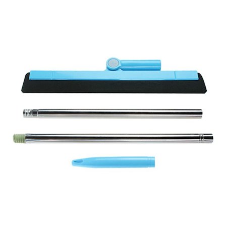 Gummiskrapa för golv med handtag, duschglasgolvskrapa