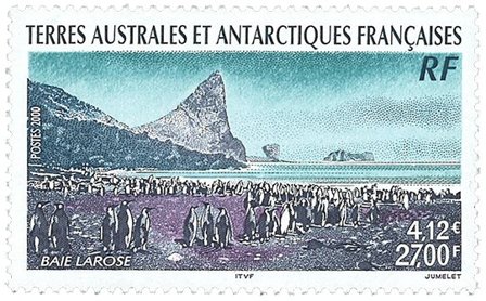 Fransk Antarktis - Pingviner - Postfrisk frimærke