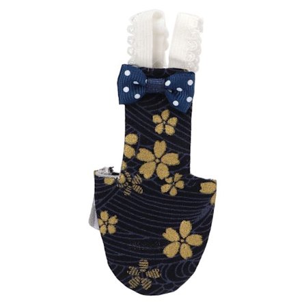 Fågelblöja Justerbar Gyllene Blomma Mönster Pet Fågelblöjor för Ara undulater Cockatiels Finkar (10x20cm 4x8 påsar Motiv de fleurs dorées)