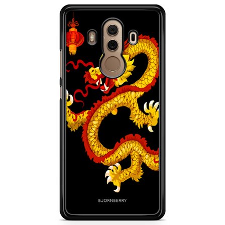 Bjornberry Skal Huawei Mate 10 Pro - Gul Drake