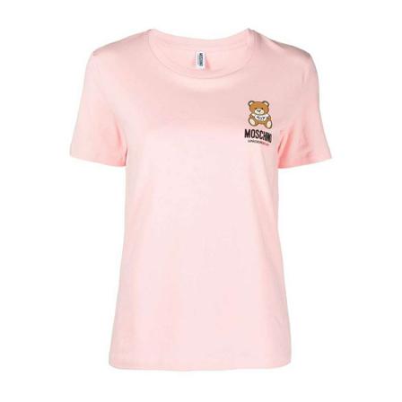 Love Moschino, T-Shirts Roze, Dames, Maat:L