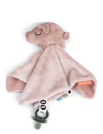 Done by Deer Comfort Blanket Pigee Powder - Pink - 27.5X 27.5CM
