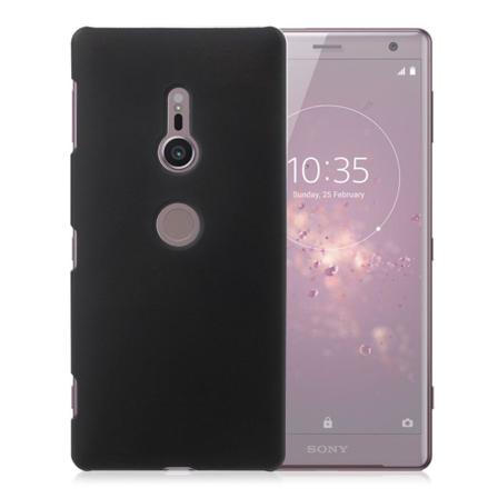 Sony Xperia Xz2 Gummerat Skal - Svart