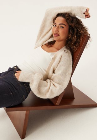 BUBBLEROOM-Knitted Bolero-S