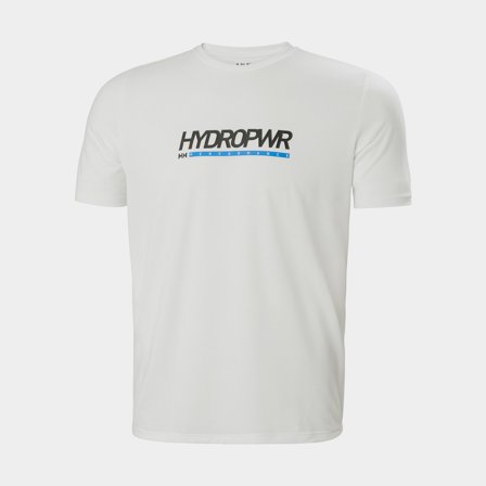 T-shirt Helly Hansen HP Race, Bianco, uomo, Small