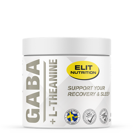 Elit Nutrition ELIT GABA + L-Theanine Aminosyror 60 kapslar