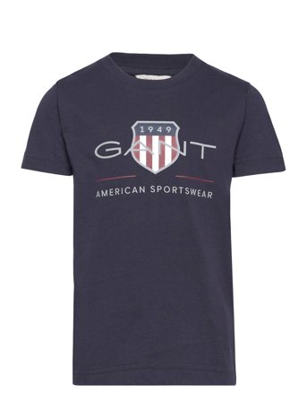 GANT Archive Shield Ss T-Shirt - Navy - 176