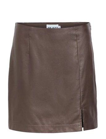 Objmelba Mw Mini Skirt Div Brown Object