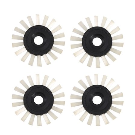 4 stk strikkemaskin rund børste plast strikkemaskin tilbehør for Silver Reed SK280