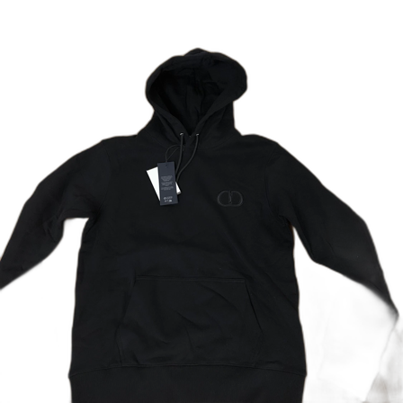Svart hoodie från Dior med logga