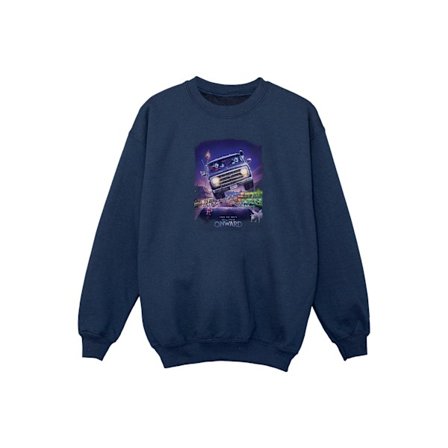 Disney Boys Onward Gwniver Poster Sweatshirt 12-13 år Marinblå B