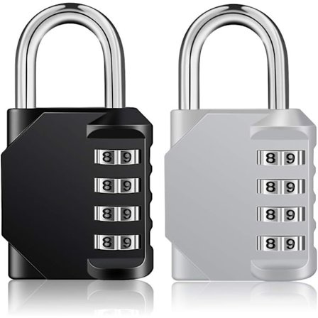 Kodelås for skap, 4-sifret kombinasjonslås for treningsstudio, Lo