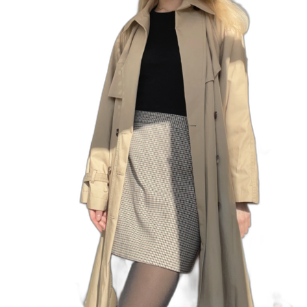 Beige trenchcoat från Chiquelle