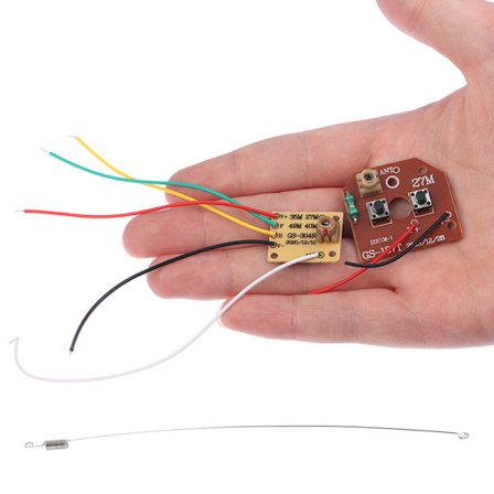 4CH RC Remote Control Circuit PCB Transmitter Receiver Board rc