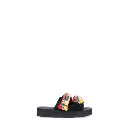 Lanvin, Flat Sandals Czarny, Kobieta, Rozmiar: 39 EU