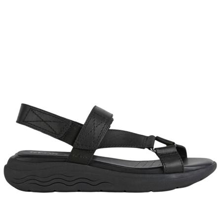 Geox, Flat Sandals Czarny, Kobieta, Rozmiar: 36 EU