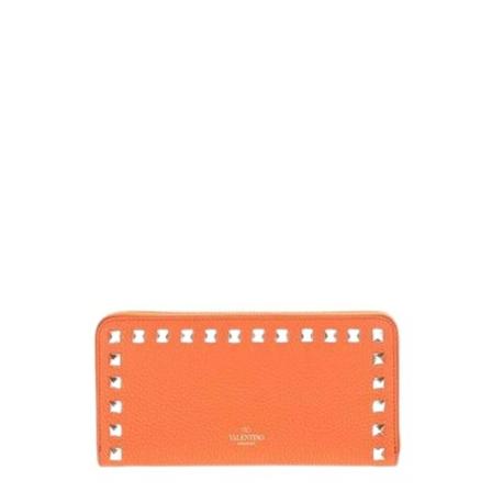 Valentino Garavani Wallet , Oranje , Dames , Maat: ONE Size Portefeuilles