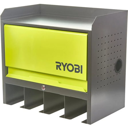 Ryobi RHWS-01 Verktygsskåp väggmonterat, 478x434x282 mm Med dörr, Garageinredning & förvaring