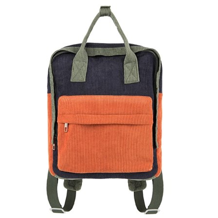 Mode manchester studentryggsäck--Mummieväska Ryggsäck Casual skolväska (orange) - high quality