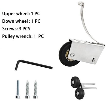 4 kpl Ovipyöriä Liukuoville STYLE 3 STYLE 3