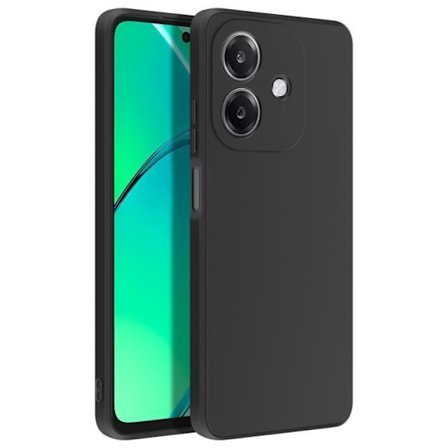 Siliconfodral för Oppo A40 Matt Svart