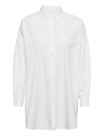 Slfphoenix Ls Long Shirt W White Selected Femme