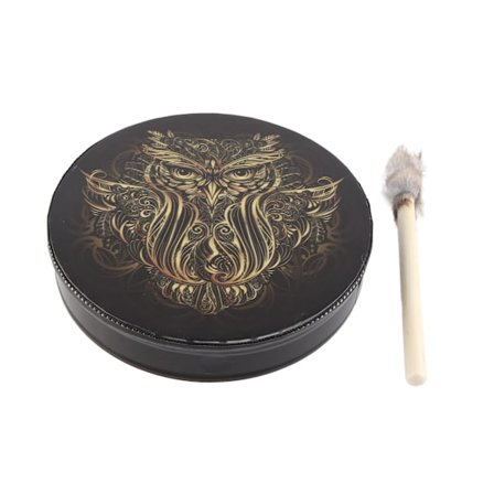 Shaman Tromme Sibirisk Tromme Ånd Musik Håndlavet Shamanistisk Tromme Boligindretning