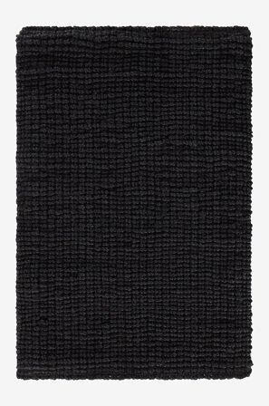 Jotex - 60x90 Cm Jute Black PIA - Kjøp Dørmatter hos Jotex