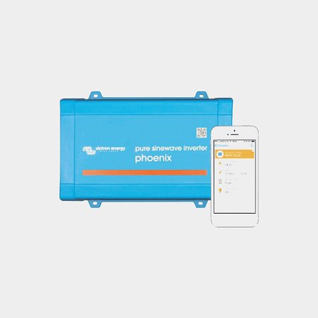 Inverter / omvormer Victron Phoenix Pure Sine VE.Direct, zuivere sinusgolf, 24 V - 230 V, 1000 W (1200 VA)