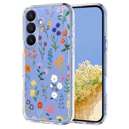 Mobilskal till Samsung Galaxy S26/S26 Pro TPU Blommönster - Margueriter