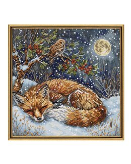 Broderikit Billede Frostede drømme - LetiStitch