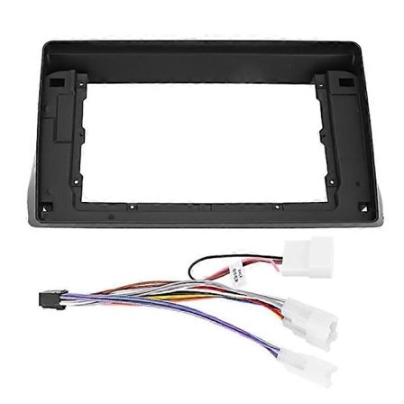 10 tommer 2Din Bil Fascia for TOYOTA WISH 2009-2012 Stereo Fascia Panel Dash Mount Installasjon Bil D