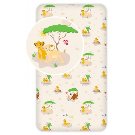 Disney Lejonkungen Dra-på-lakan 90 * 200 cm