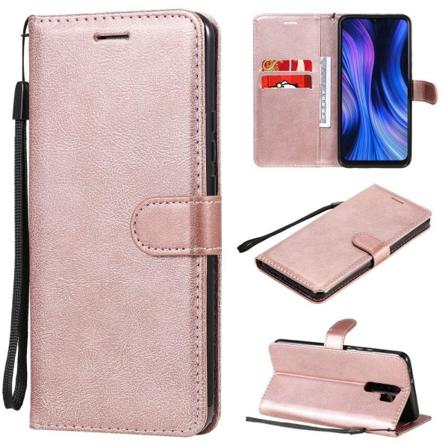 Xiaomi Redmi 9 - Plånboksfodral - Roséguld Roséguld