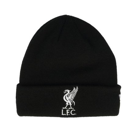 New Era - Football Svart cuff Beanie - Kids Liverpool Core Beanie Ktd Black/White Cuff @ Hatstore
