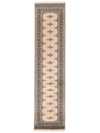 Alfombra Pakistan Bukara 2Ply 78X316 De Pasillo Marrón/Naranja (Lana, Pakistán)