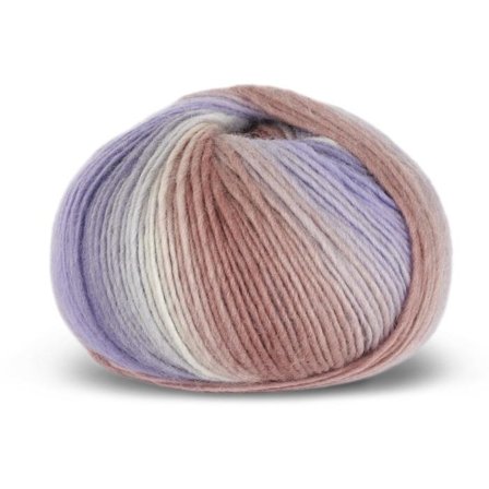 Gjestal Garn Pretty-Print Ullgarn Lillafarget 509, 100g